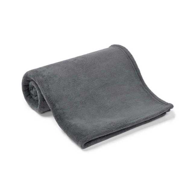 Brand Lab Pet Teddy Fleece Blanket - Charcoal - 100cm x 80cm