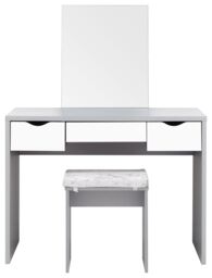 Elizabeth Dressing Table Set Grey Grey