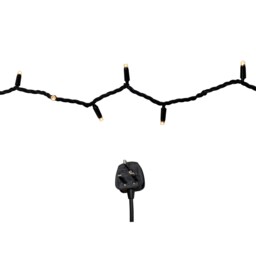 29.9m Set of 300 Connectable Max String Lights with Warm White LEDs