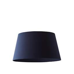 ValueLights Aspen Large Navy Taper Ceiling Shade