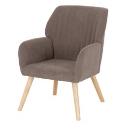 Jordan Occasional Chair - L68.5 x W84 x H63 cm - Brown