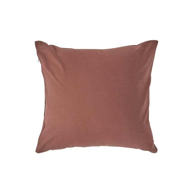 Homescapes Chocolate European Size Egyptian Cotton Pillowcase 200 TC - 40 x 40 cm