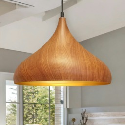 Industrial Metal Dome Ceiling Light Pendant Shade Natural Brown Brown
