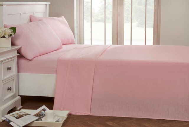 56P Housewife Pillowcase Pair Pink Standard 2