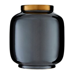 Interiors by Premier Black Metallic Vase Multi