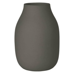 Blomus Colora Ceramic Vase S - Steel Gray