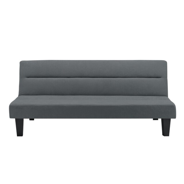 Kebo Sofa Bed Sofa in Velvet Grey Grey Grey Three Seater