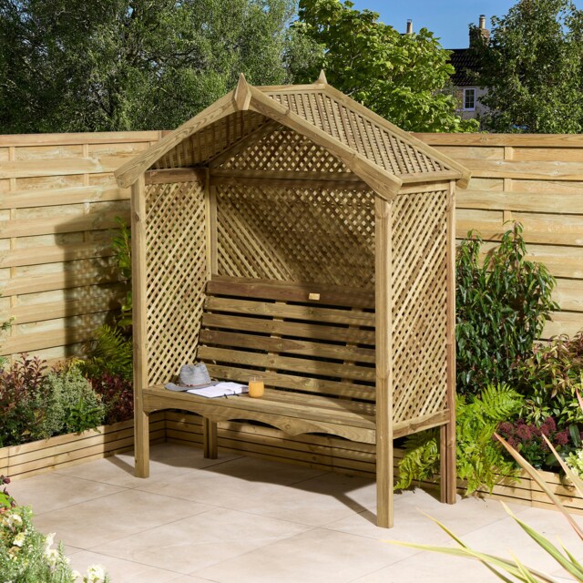 Rowlinson Marrakesh 3 Seat Arbour