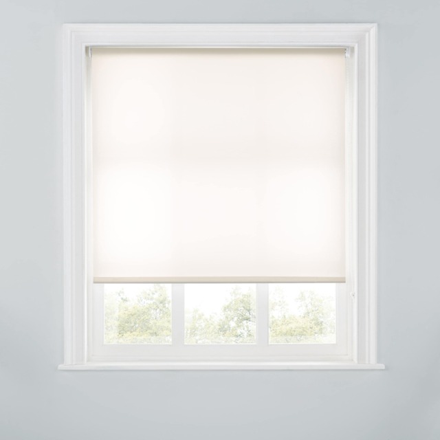 A.Unique Home Premium Trimmable Daylight Roller Window Blind - Light Filtering Fabric - 3FT - CREAM - 90CM (W) x 170CM (L)