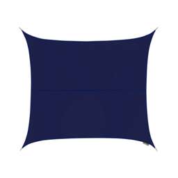 2m Square Water Resistant Blue Sun Shade Sail