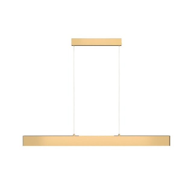 Step Bar Pendant Ceiling Light Gold 3000K 1400lm