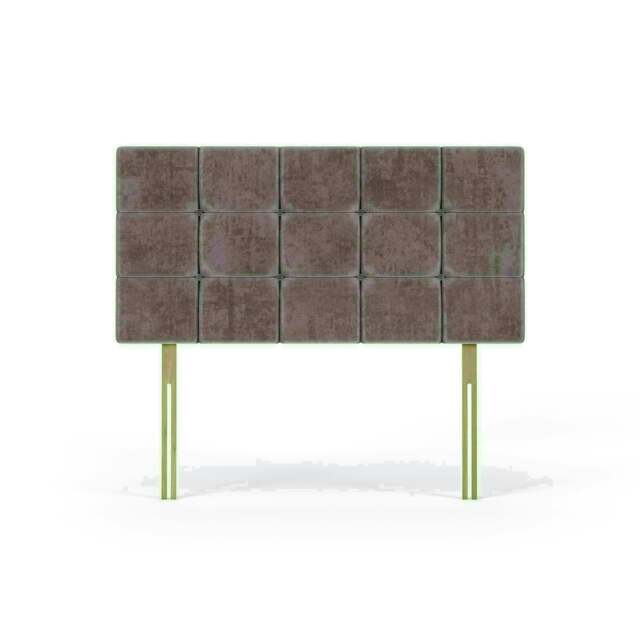 Valencia Mauve Naples Velvet Headboard Super King Multi