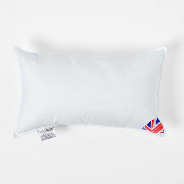 "Homescapes Luxury Super Microfibre Cushion Pad Insert Inner 50 x 30 cm (20 x 12 inches) White 50 x 30 cm (20 x 12"")"