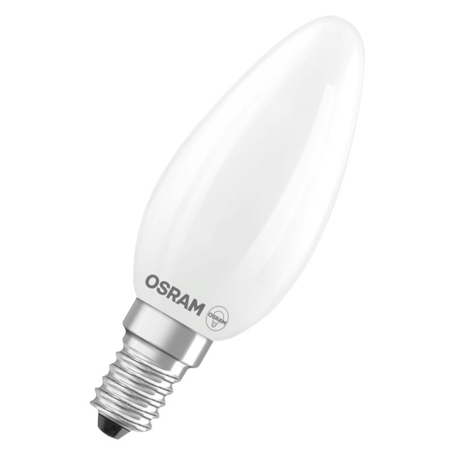 Osram LED Lamp Star Light Bulb Candle Shape B40 Filament E14 Frosted 6 Pack