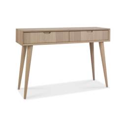 Bentley Designs - Dansk - Scandi Oak Console Table With Drawers