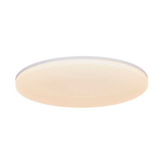 Nordlux Vic Indoor Ceiling Light White Plastic Intergrated LED 25,000hrs - Mains Powered, IP21