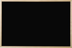 KAV Chalk Boards for Walls Wooden Frame Chalk blackboards Boards for Home Office Wall Chalkboard with Chalk & Eraser (400 x 600mm)