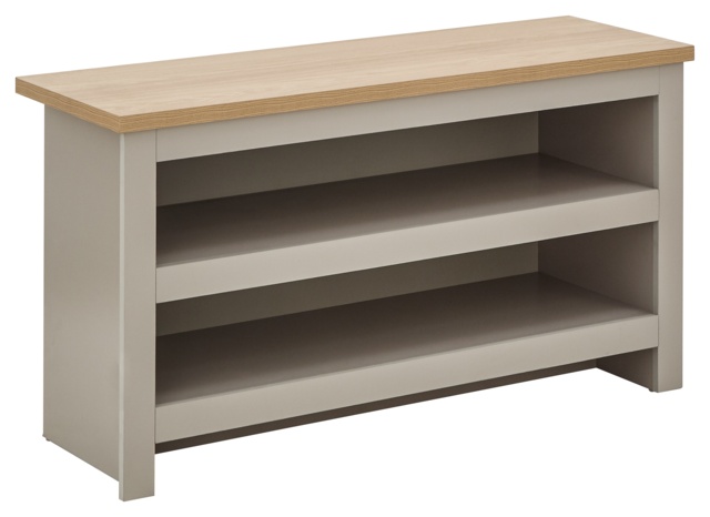 Lancaster Simple Shoe Bench Grey Grey