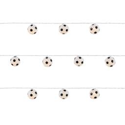 BHS Glow Kid's LED Football String Lights, Black Black Black 1