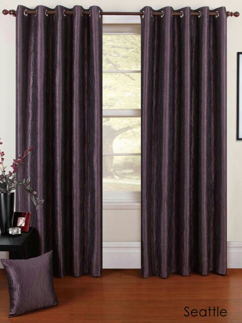 Seattle Cushion Cover with Cusion Pads (45x45 cm) Purple 45 x 45 cm 1