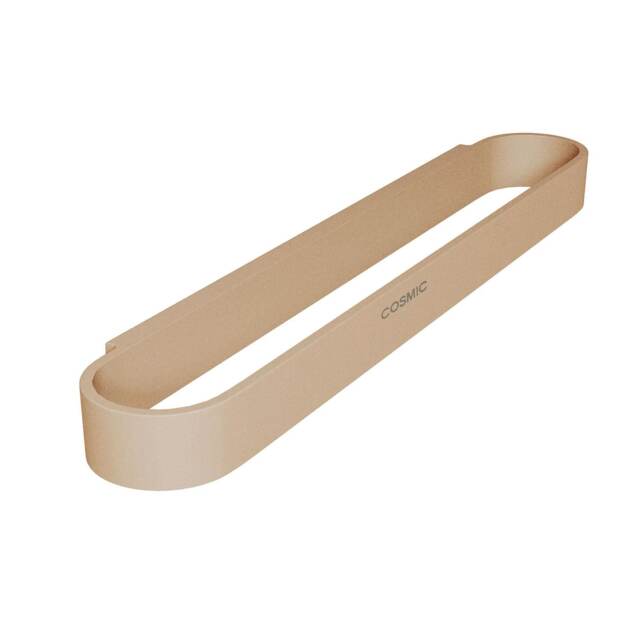 COSMIC Towel ring 40cm, Wall Mounted Sand grey, Compatible with ALIFE Collection