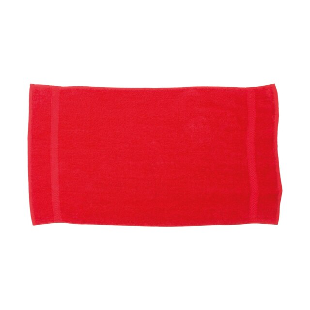 Towel City Luxury Bath Towel - Red - One Size
