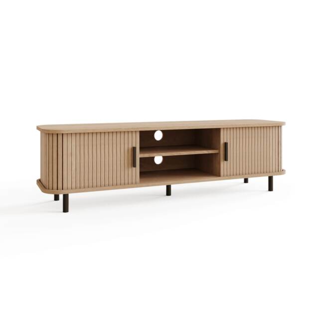 Omari TV Unit Brown Oak