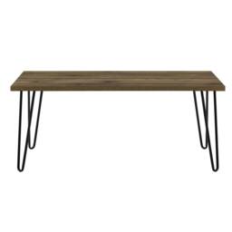Owen Retro Coffee Table in Walnut Look Brown Walnut