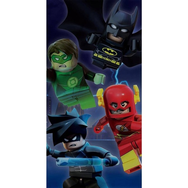 Lego Superheroes Towel Multi Multicoloured One Size 1