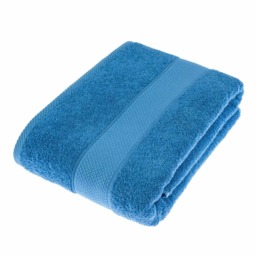 Homescapes Turkish Cotton Cobalt Blue Bath Sheet