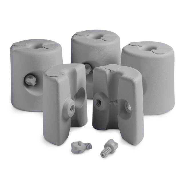 VonHaus Gazebo Weights Set of 4 Grey