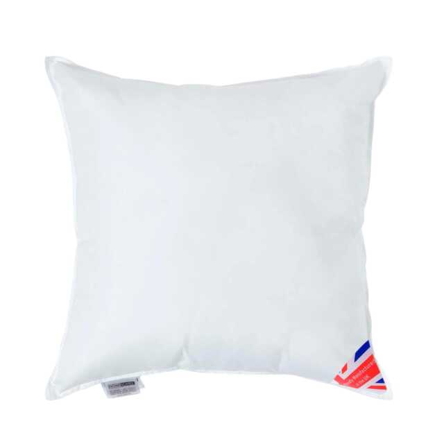 "Homescapes Luxury Super Microfibre Cushion Pad Insert Inner 55 x 55 cm (22 x 22 inches) White 55 x 55 cm (22 x 22"")"