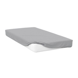 Belledorm 400 Thread Count Egyptian Cotton Fitted Sheet - Platinum - Double
