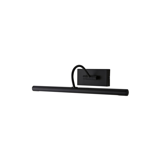 ValueLights Alana Black IP44 Integrated LED Picture Wall Light Black