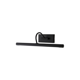 ValueLights Alana Black IP44 Integrated LED Picture Wall Light Black