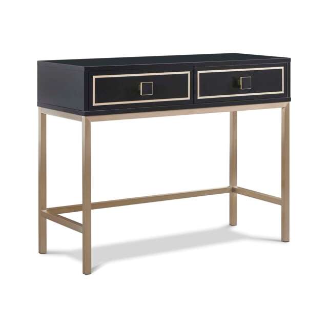 Frank Olsen Furniture Mia Console Table Black Black 1