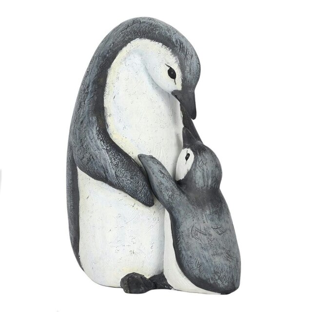 Something Different Mum Waddle I Do Without You Penguin Ornament - Grey/White - 13cm x 5.5cm x 11cm