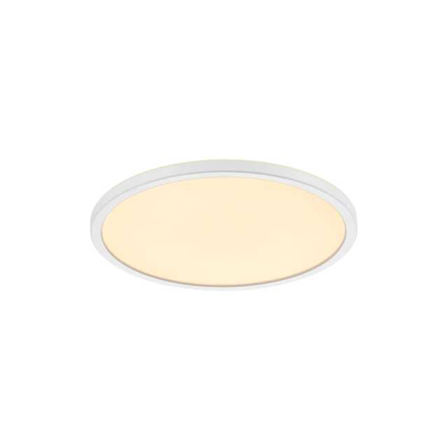Nordlux Oja Indoor Ceiling Light White Plastic Intergrated LED 3-Level Dimming - Mains Powered, IP20