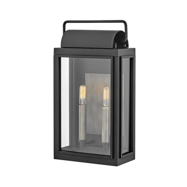 Hinkley Sag Harbor Outdoor Wall Lantern Black, IP44