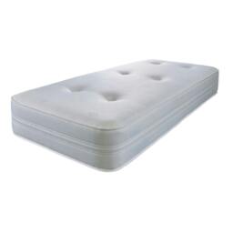 Sirocco Airflow Hybrid Mattress - 18cm Deep, Spring & Memory Fibre Support White Small Double