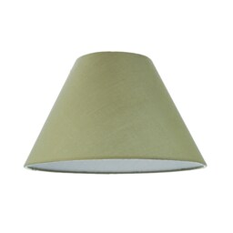 10 Inch Olive Green Cotton Coolie Lampshade for Table Lamp or Pendant Green Olive Green 1