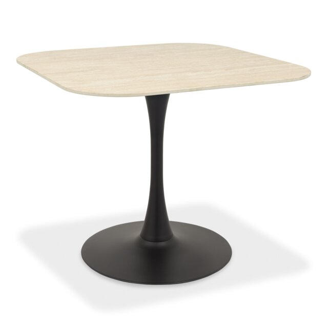 Bentley Designs - Carter - Beige Ceramic Dining Table