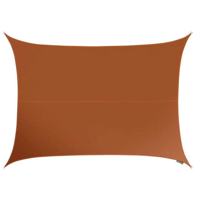 6m x 5m Rectangle Waterproof Terracotta Sun Shade Sail