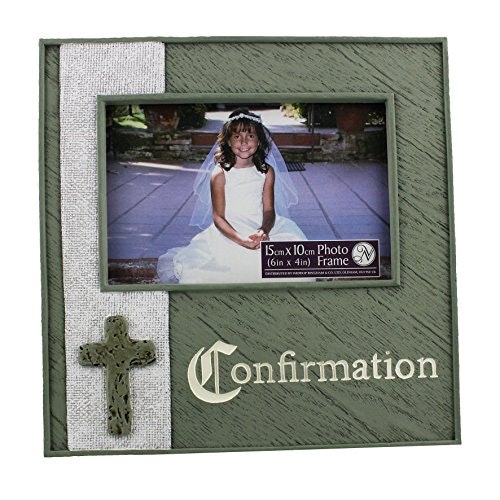 Confirmation Unisex Photo Frame holds photo size 4 x 6