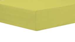Basics Extra Deep Fitted Sheet in Ochre - Single Yellow Yellow Single