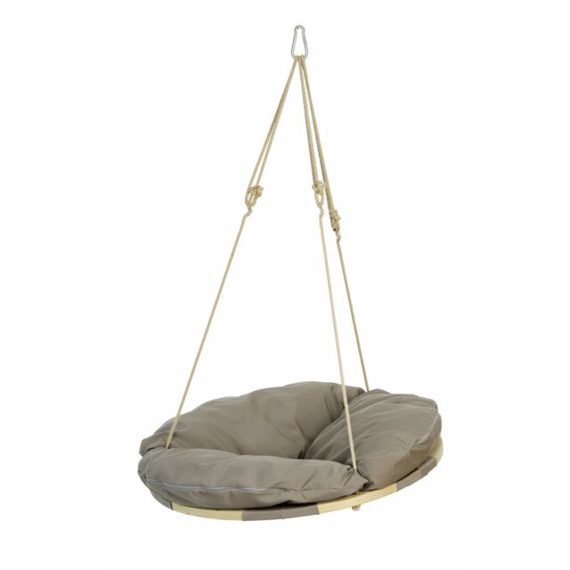 Amazonas Outdoor Hanging Egg Chair – Swing Nest Taupe