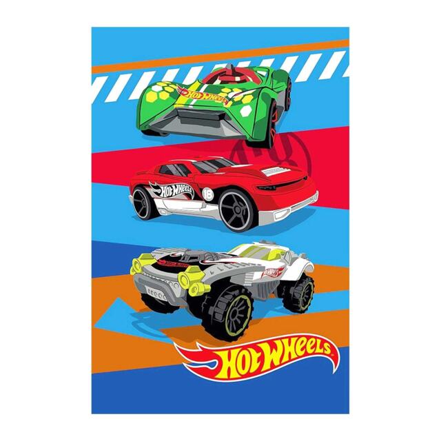 Hot Wheels Epic Fleece Racing Cars Blanket Multi Multicoloured/Multicoloured 150cm x 100cm 1