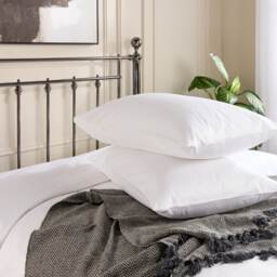 Hotel Pure Luxury 4 Star Classic Pillowcase - Pair White