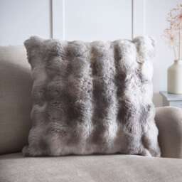 Portfolio Home Oslo Grey Filled Cushion 55x55cm