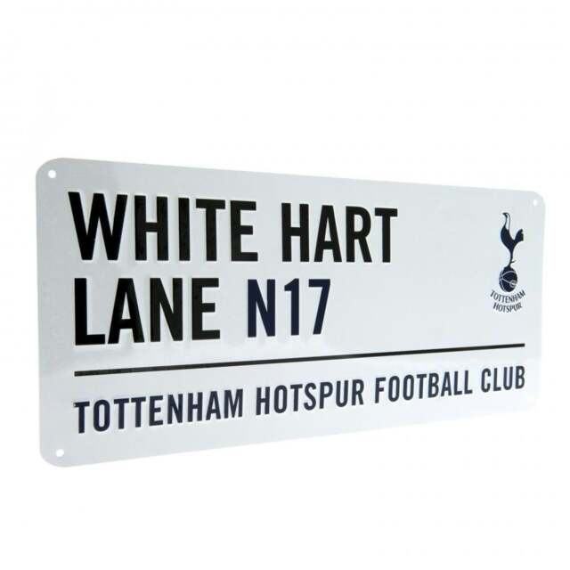 Tottenham Hotspur FC Official Street Sign - White - One Size